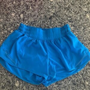 Lululemon Athletica Vibrant Blue Athletic Shorts